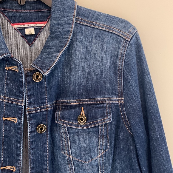 Tommy Hilfiger Denim Jacket Sz M - Picture 2 of 5